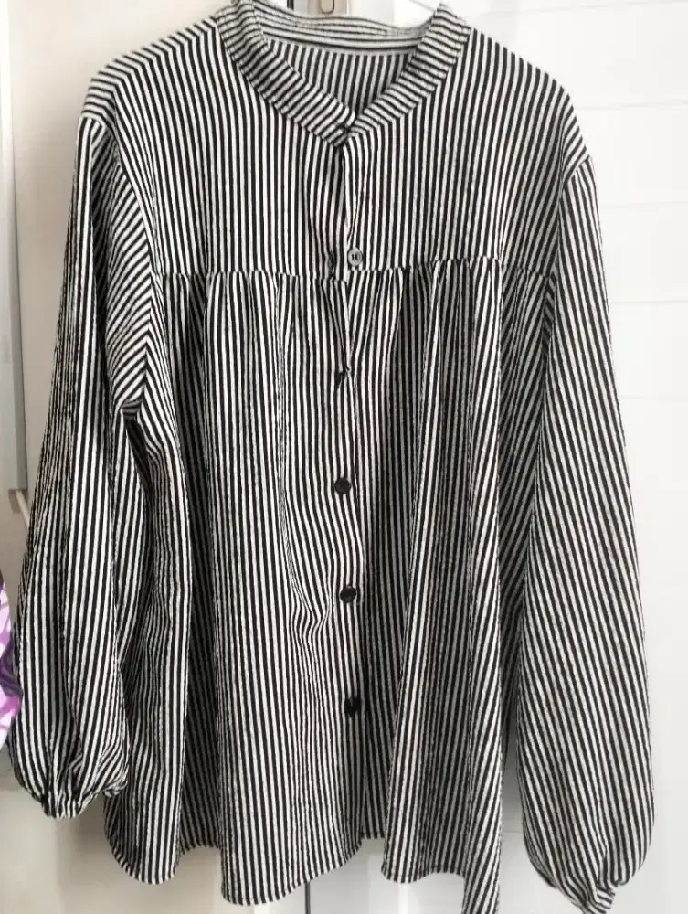 Blouse salur black and white