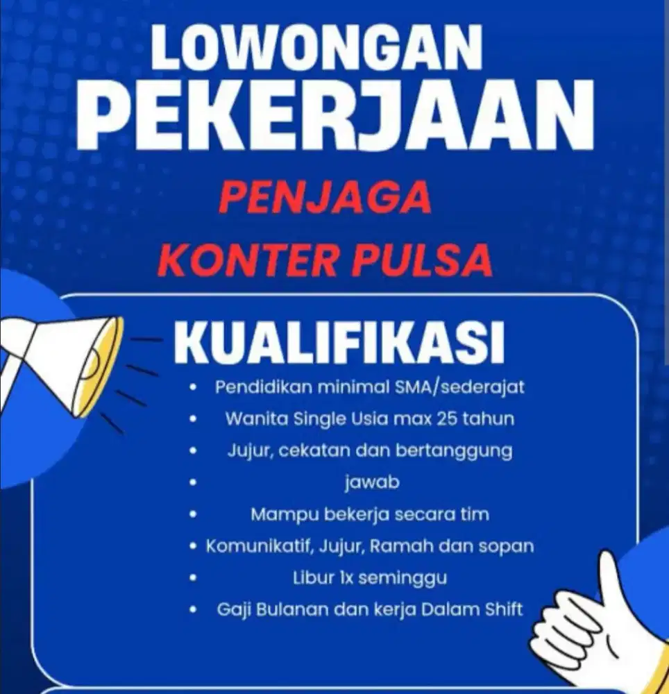 Lowongan pekerjaan wanita