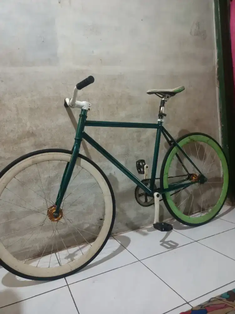 Sepeda fixie bekas bocah siap pakai langsung goesi