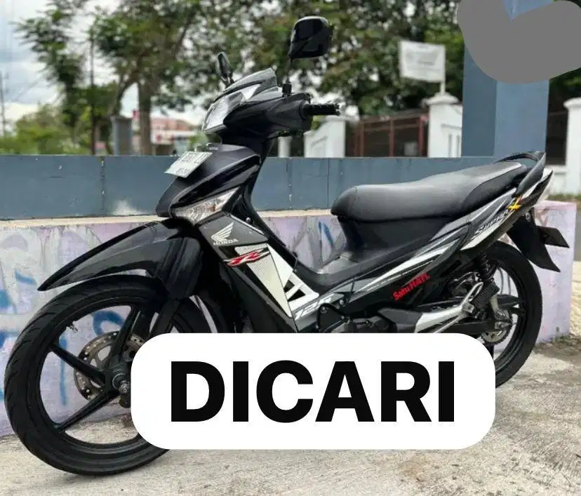Di Cari Supra X 125 Double Disk DD Tahun 2012 Ke Bawah Supra X 2014