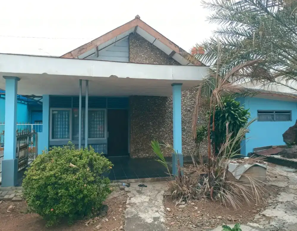 Murah dijual rumah terhitung tanah di dekat jalan sriwijaya