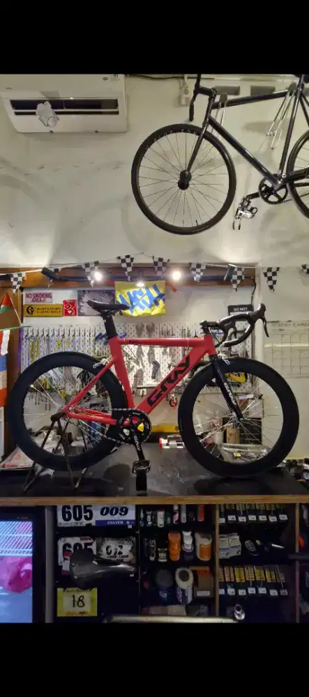 Sepeda Fixie Gray F15 (masih NEW)