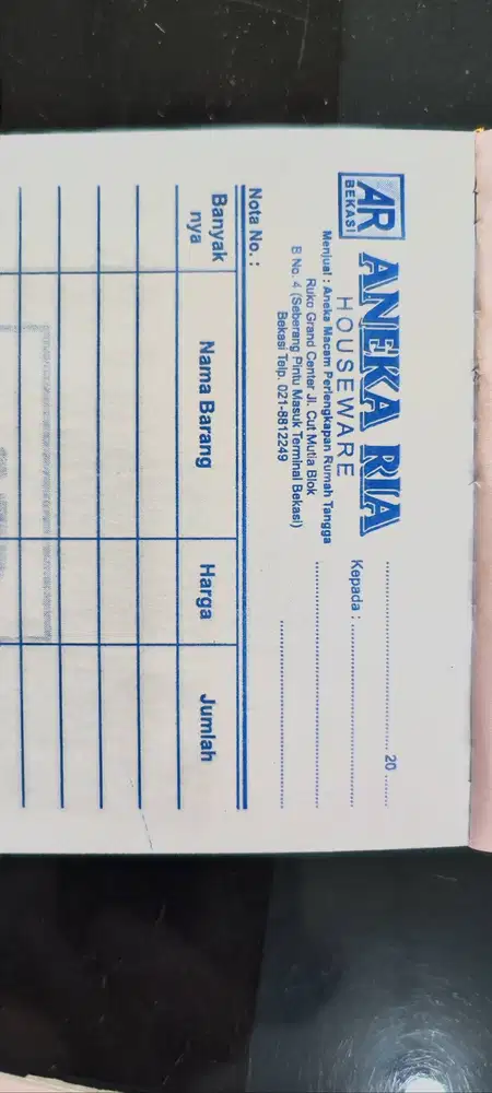 Lowongan kerja di toko grosir Perabot Bekasi Timur