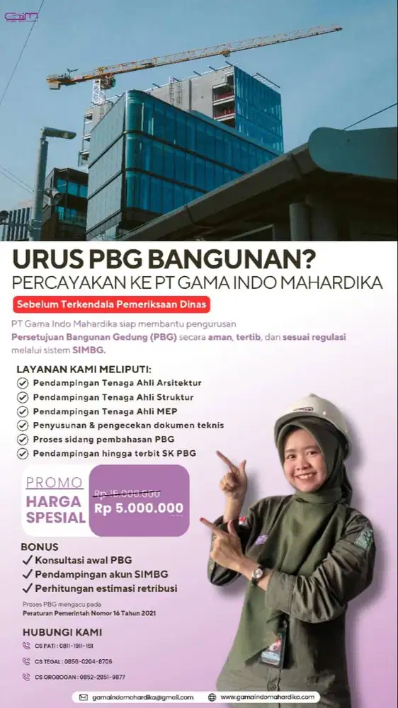 Urus PBG Bangunan Aman & Sesuai Aturan – Konsultan Resmi