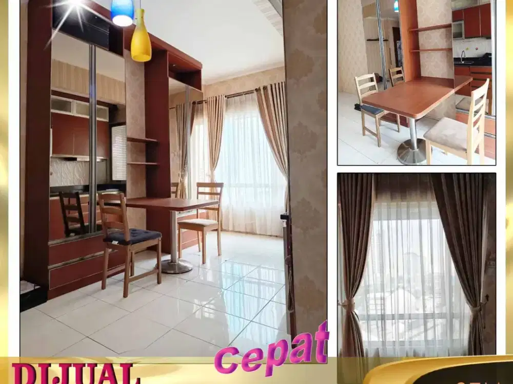 DIJUAL MURAH APARTEMENT 2 BR SUDIRMAN PARK TANAH ABANG JAKARTA SELATAN