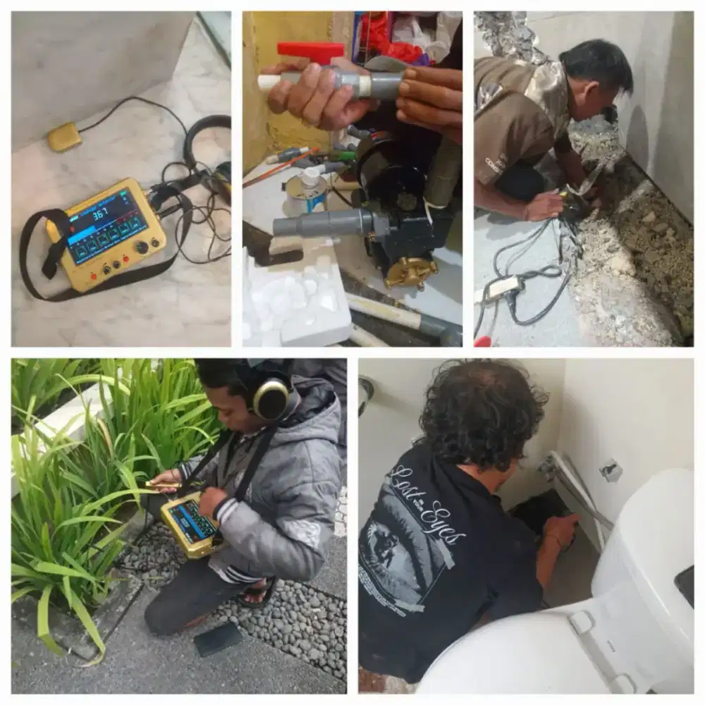 Jasa Service Panggilan Kebocoran Pipa dalam tanah