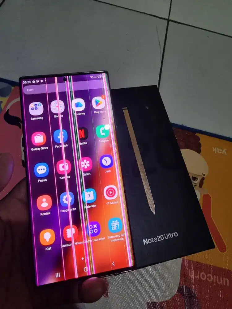 Samsung Note 20 Ultra Ram 8/256 Resmi