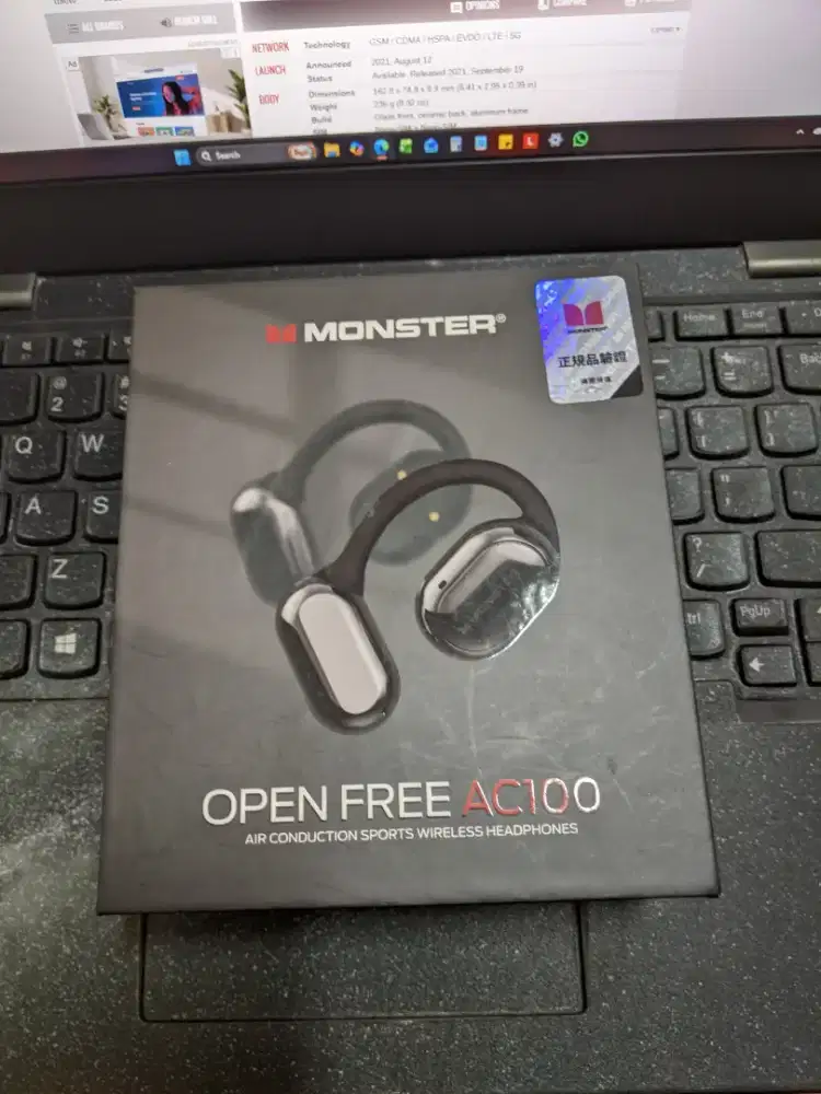 Monster Open Free AC100 Headset