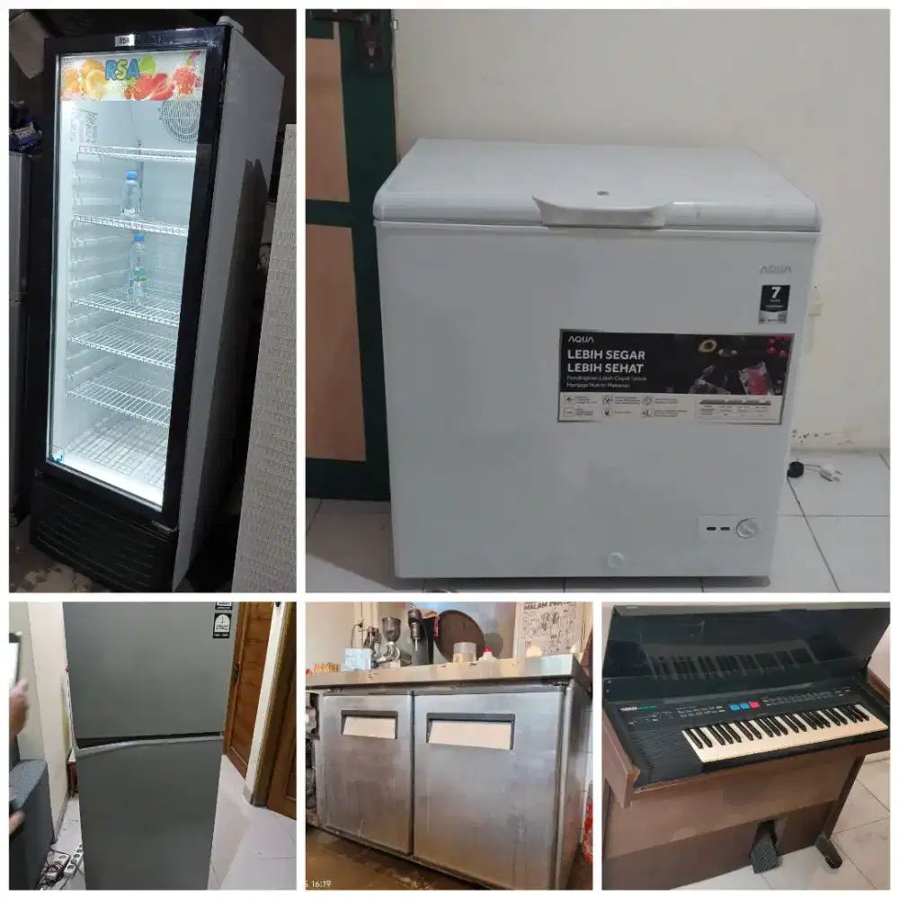 Kami Tampung Barkas Elektronik Kulkas, Freezer, Showcase, AC dan lain