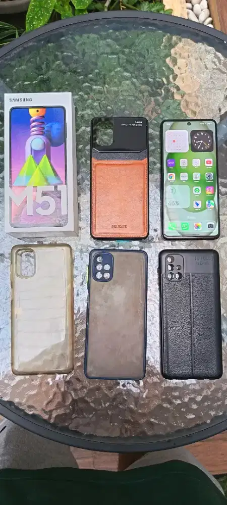 Dijual Samsung M51 memori 8/128 GB, baterai 7000 MAH masih original