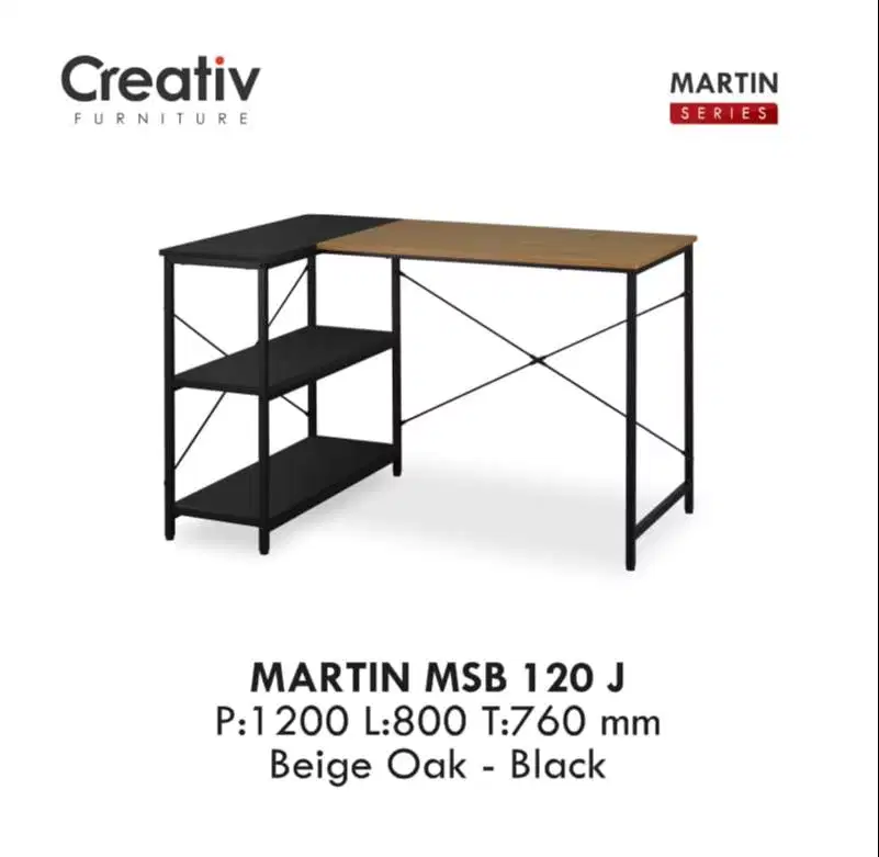 SALE MEJA L ACTIV MARTIN