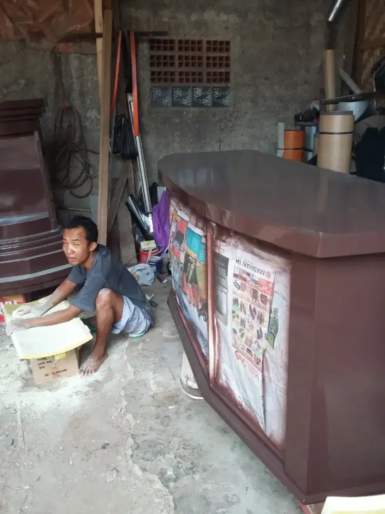 jasa cat duco, plitur, melamik, cat tembok