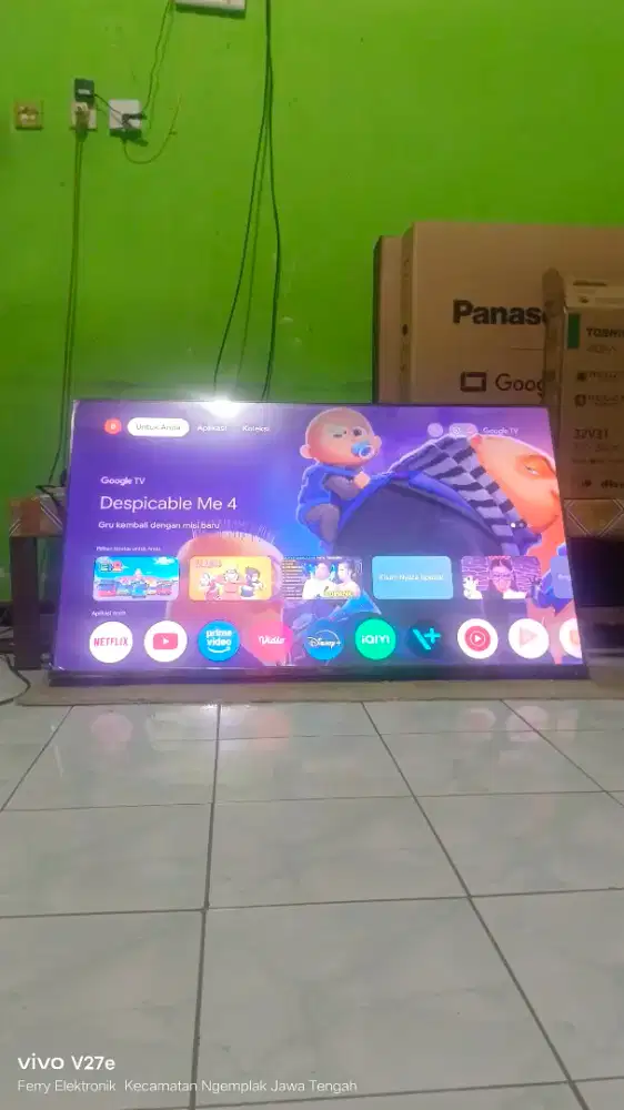 Google tv Sharp 55 UHD 4K