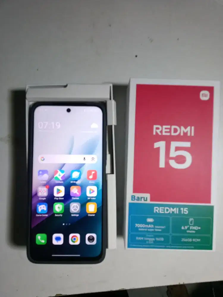 redmi 15 8/256 garansi resmi