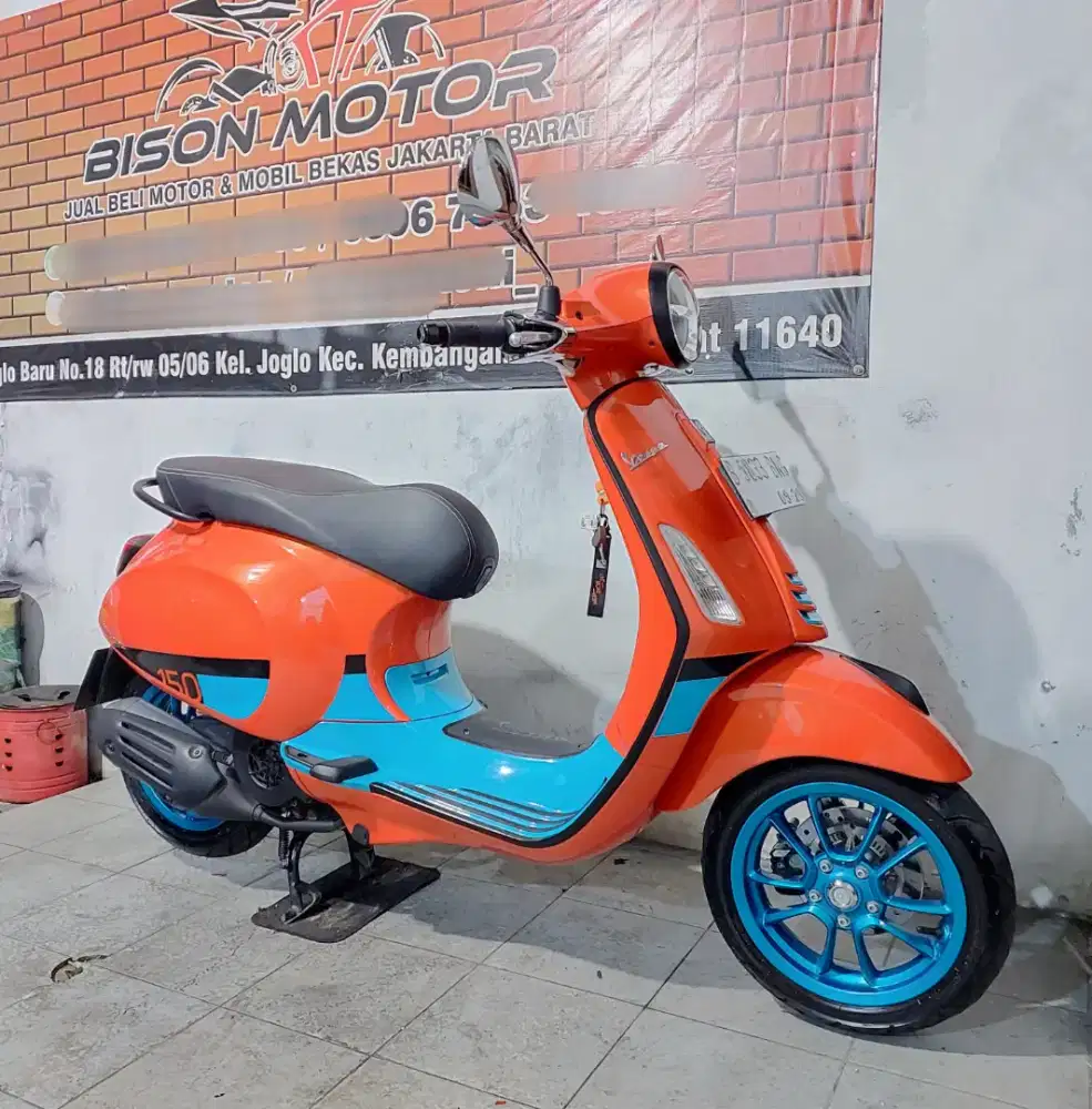Limited edition! VESPA PRIMAVERA ABS COLOR VIBE 2024 Pajak ON sprint
