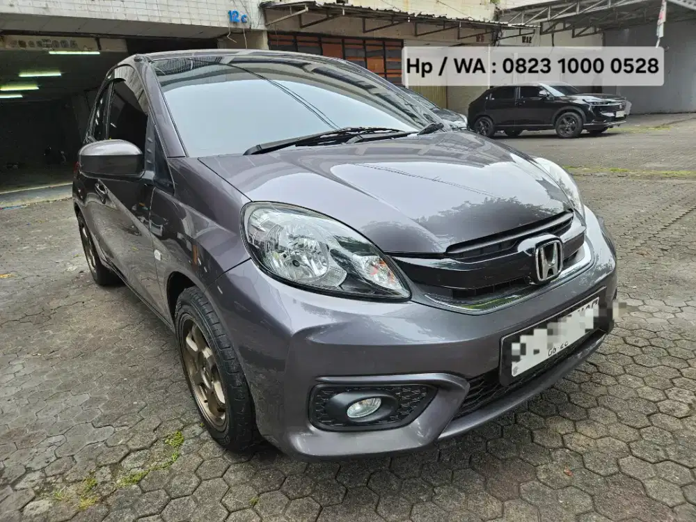 (HRG CASH) Honda Brio 1.2 E CVT 2018 Abu Tua Met