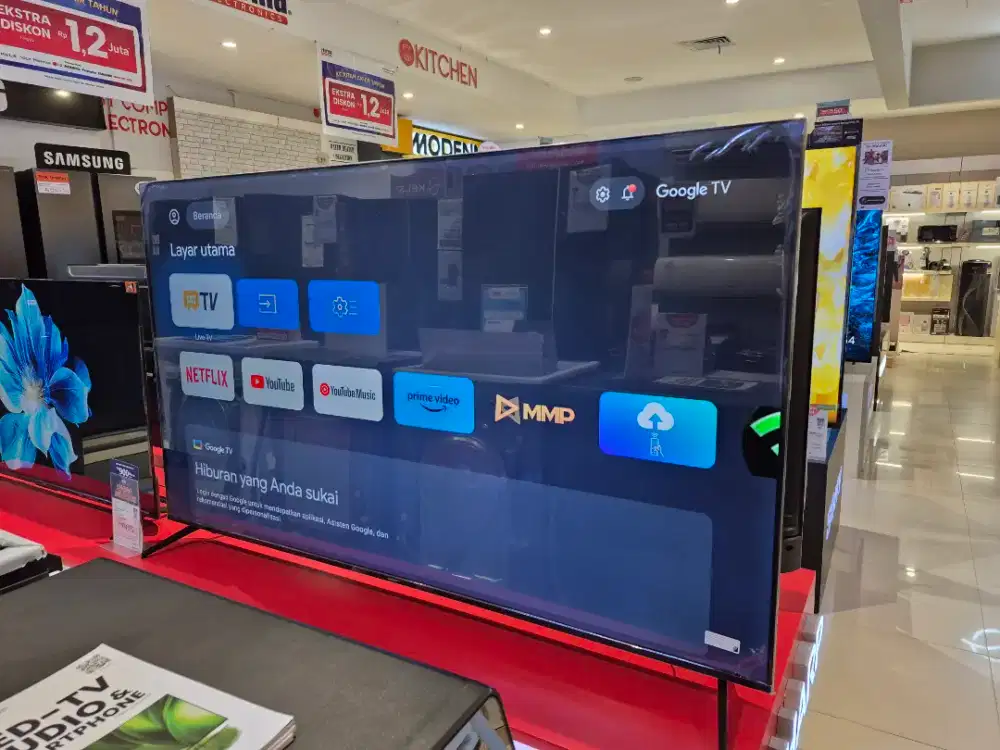 SONY GOOGLE TV 75INCH