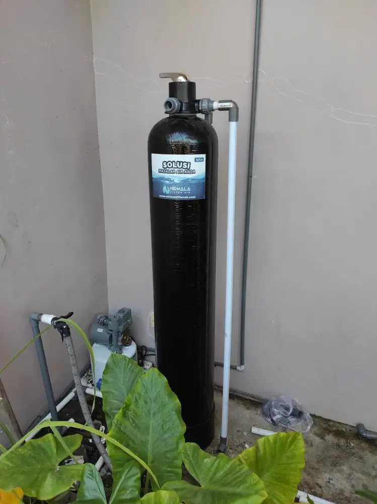 Filter air sumur bor kuning dan bau garansi 1 tahun