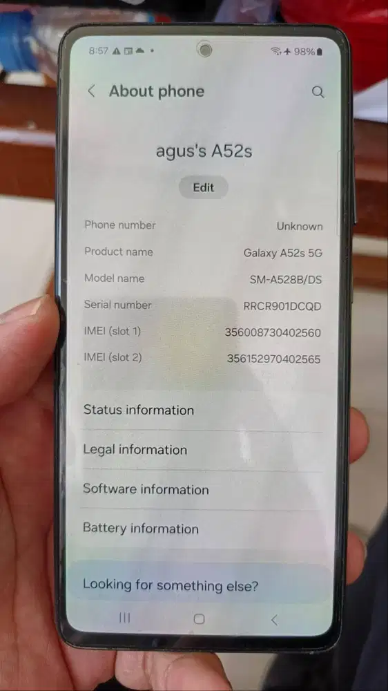 SAMSUNG A52S 5G 8/256 FULLSET