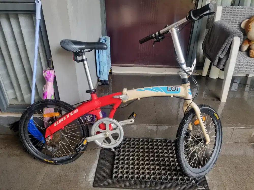 Sepeda lipat sepeda bekas pakai