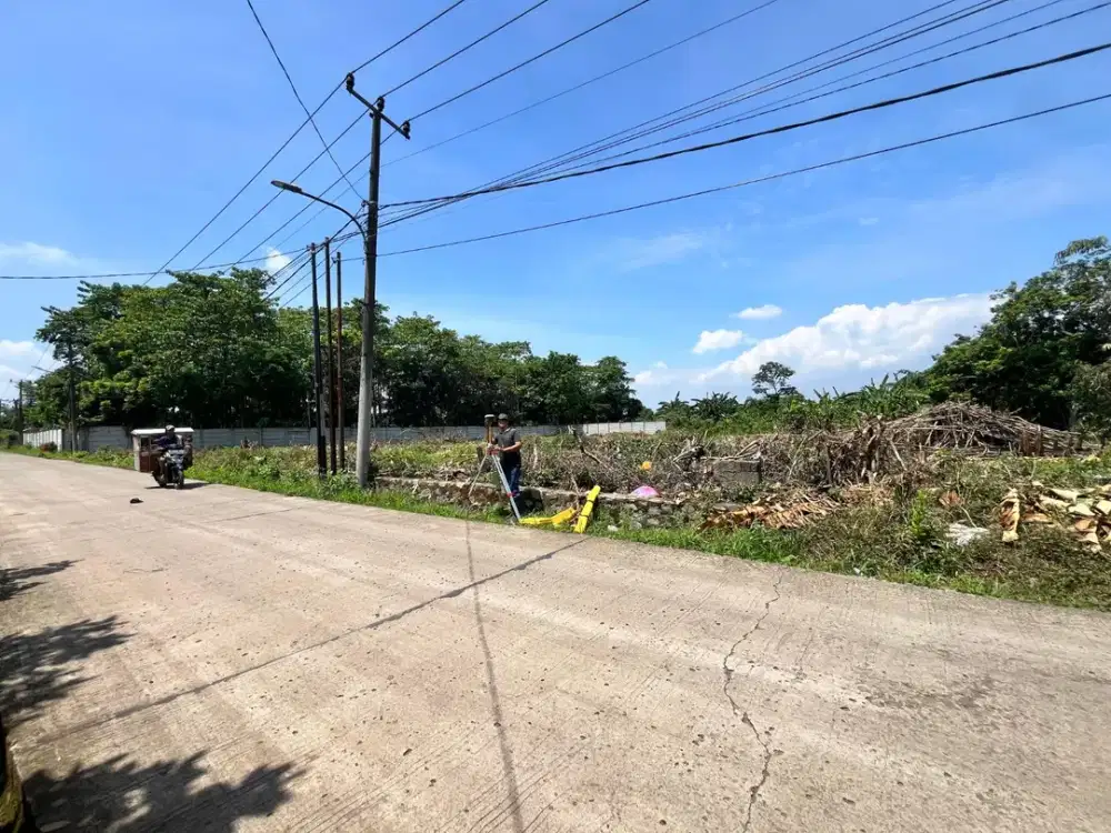 Spesial Harga Murah Tanah Kavling SHM 10 Menit Stasiun Jatake Tangerang