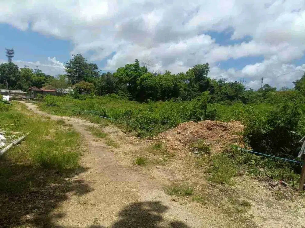 Jual Tanah Kavling mulai Luas 155m² Lokasi Jl Uluwatu II Jimbaran Zona Kuning
