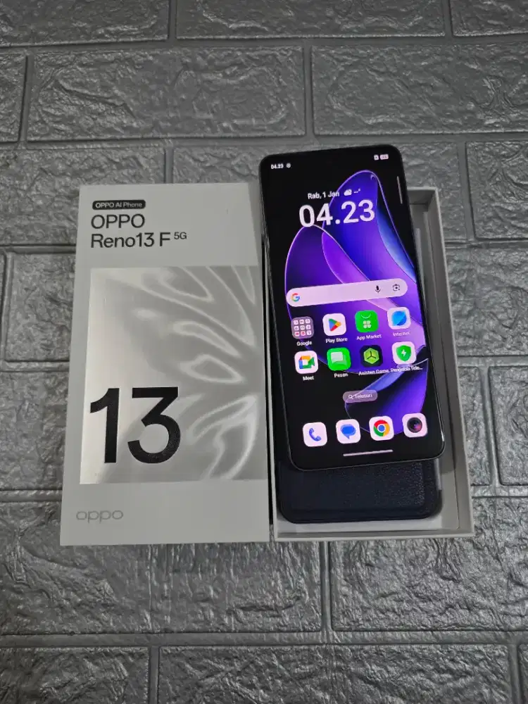 Oppo Reno 13F 5G 12/256gb Lengkap Mulus Normal