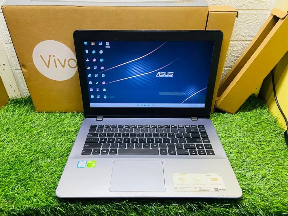 ASUS A442UR CORE i5-8250U Dual VGA RAM 8-512 GB SSD MULUS SIAP PAKAI
