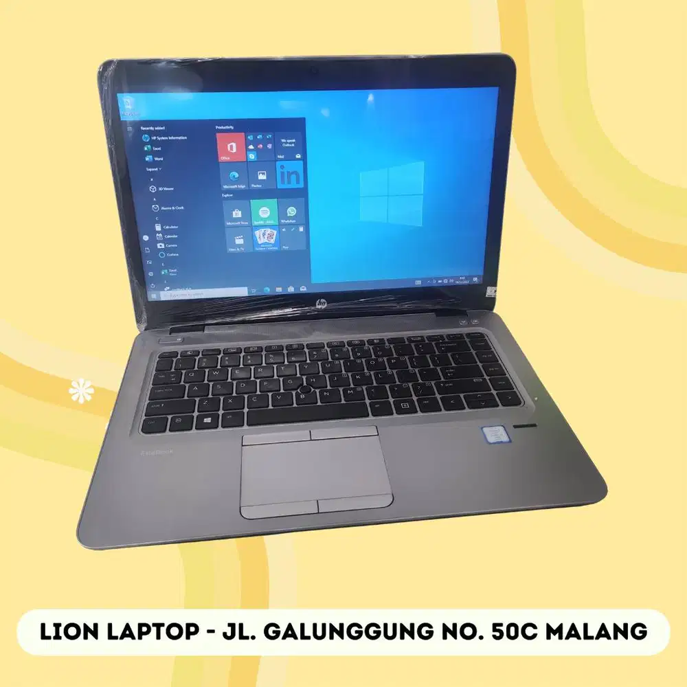 Core i5 RAM 8GB Murah SSD 258GB HP Elitebook 840 G3 [07|01]