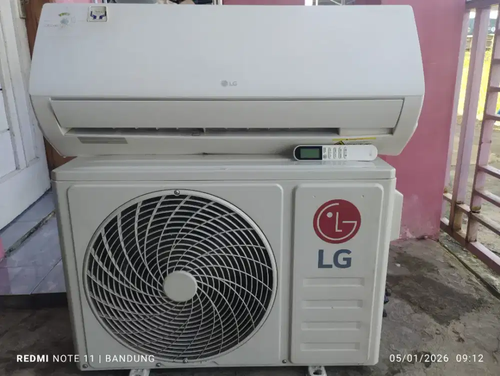 Ac LG hercules  r32 1pk +pasang garansi Bandung
