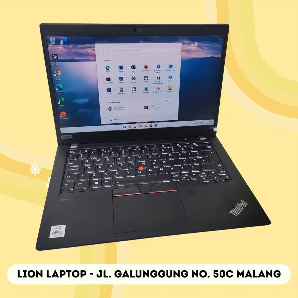 Core i5 Gen 10 slim mulus RAM 8GB SSD 256 Lenovo Thinkpad X13 [07|01]