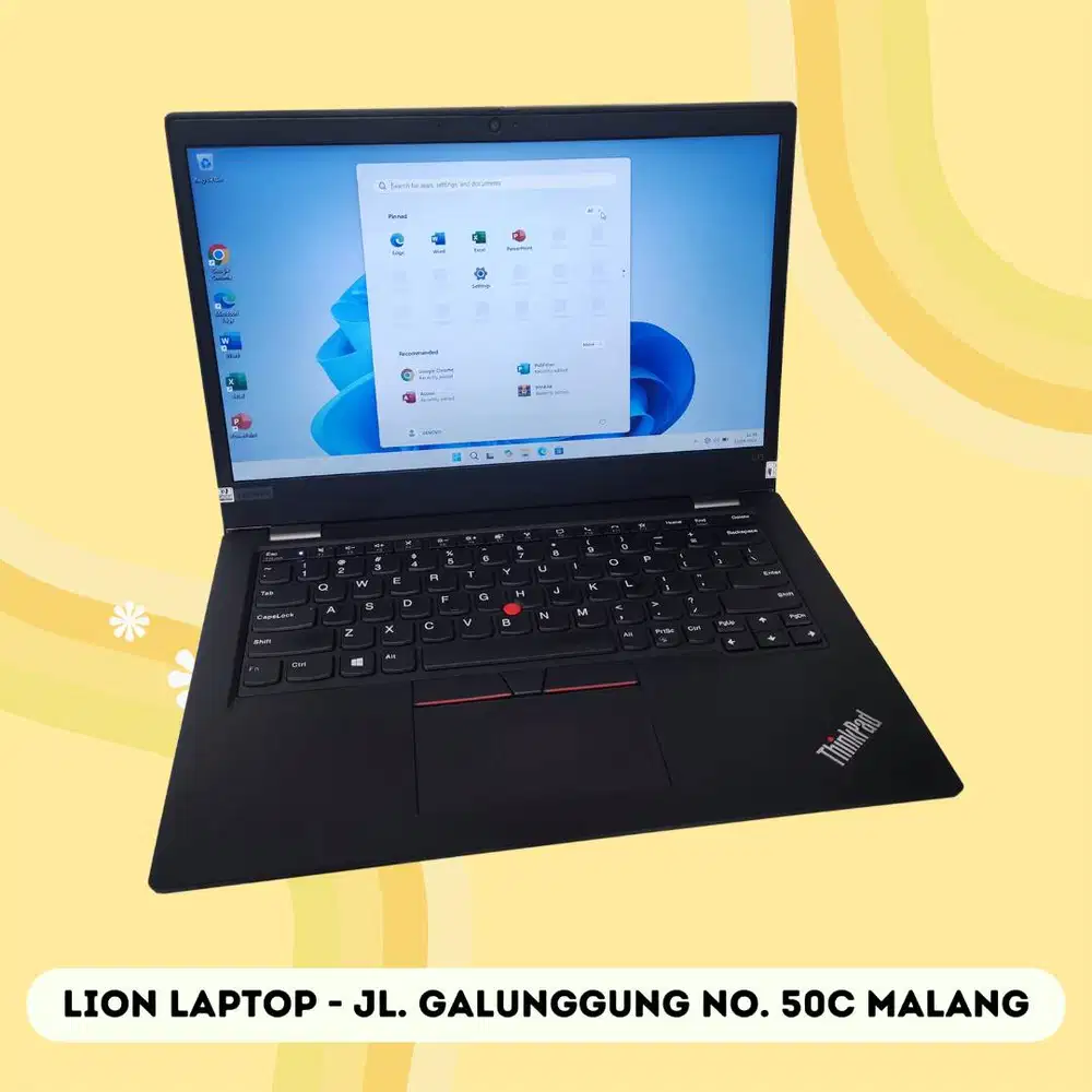 i5 GEN 11 3 JUTAAN RAM 8 SSD 256 Lenovo Thinkpad L13 [07|01]