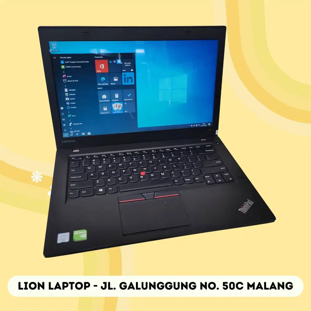 Double VGA Core i7 RAM 8GB Lenovo Thinkpad T460 [07|01]