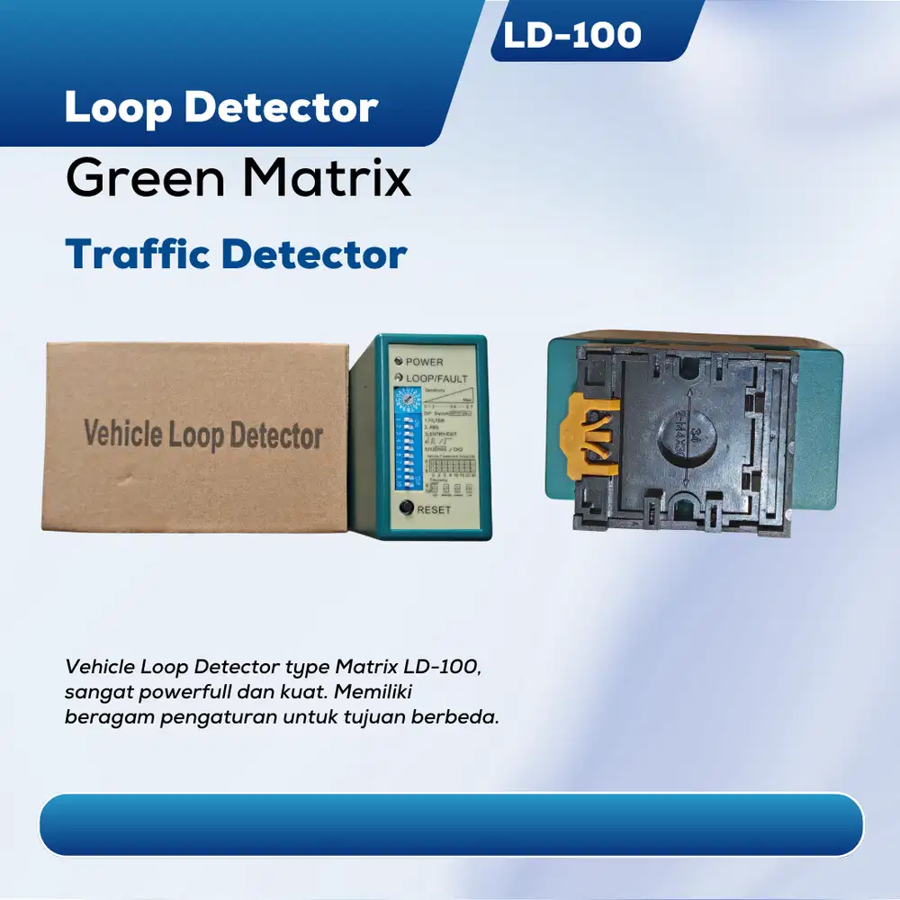VEHICLE LOOP DETECTOR LD100 / VLD HIJAU