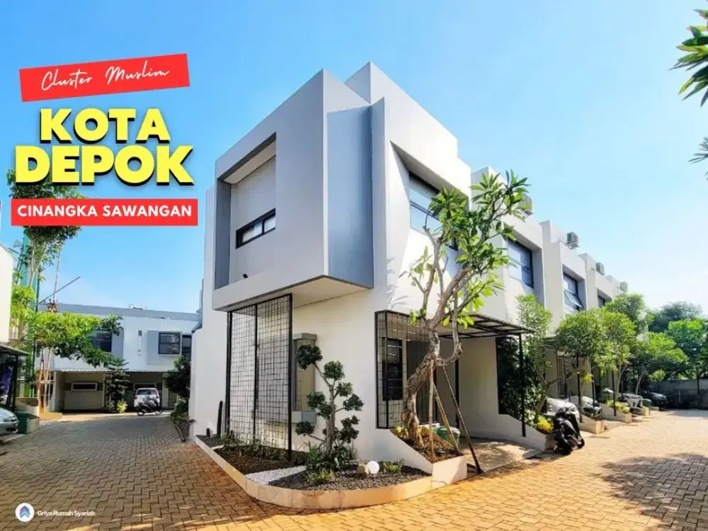 Dijual Rumah Syariah Sawangan Depok dekat MRT Lebak Bulus, TOL, Terminal Pondok Cabe dan bebas Banjir