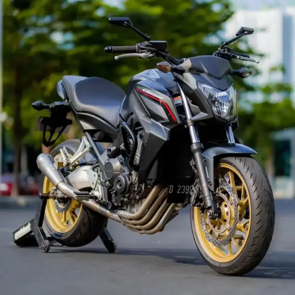 HONDA CB650F 2015 HITAM FULL ORIGINAL