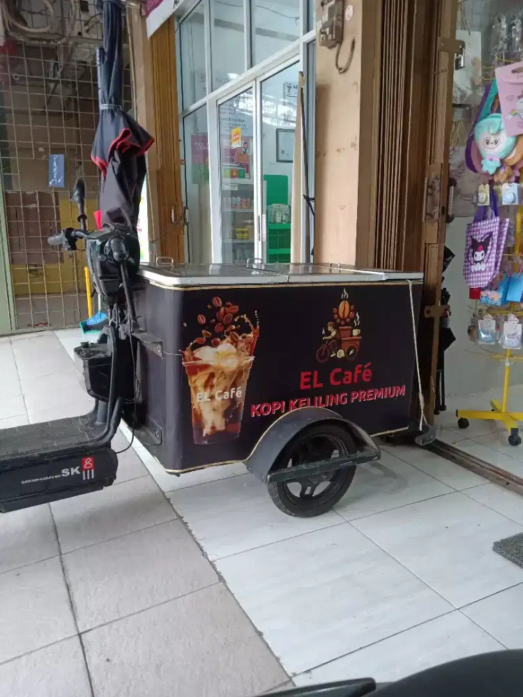 Dibutuhkan es kopi keliling (el cafe)  segera