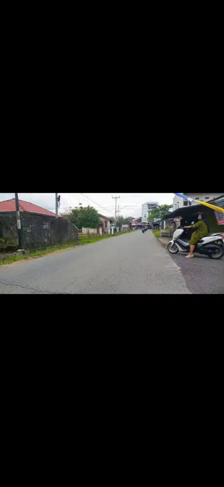 Tanah tepi jalan sawo daerah sungai jawi pontianak