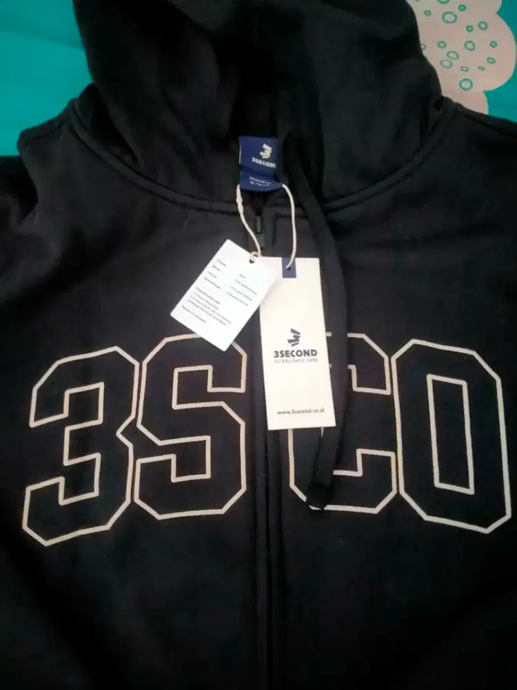 Hoodie Zipper 3second (BARU)