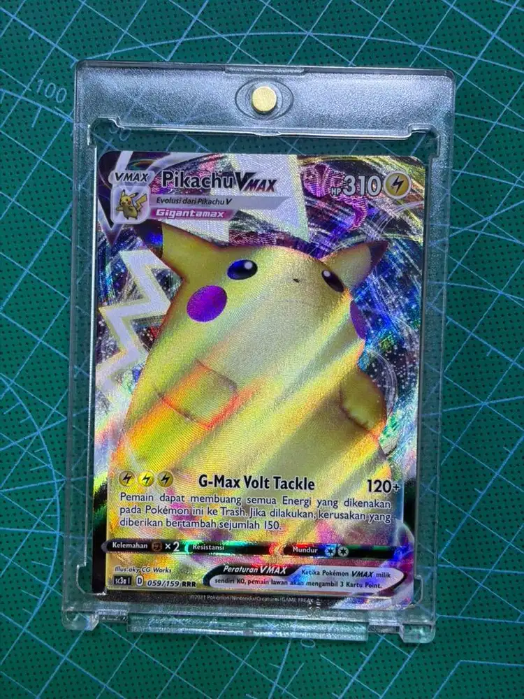 Pokemon Card Pikachu VMax RRR