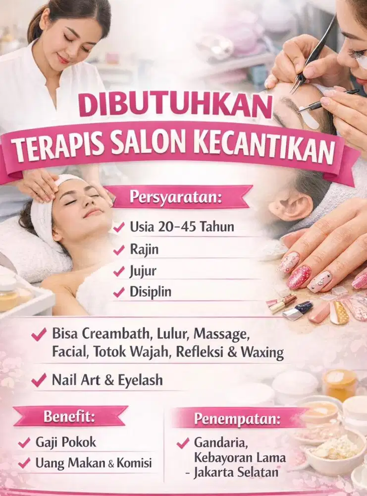 Terapis Salon Kecantikan