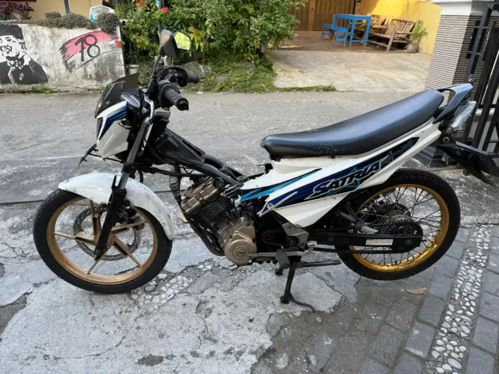 Suzuki satria Fu thn 2012 plat AB Bantul