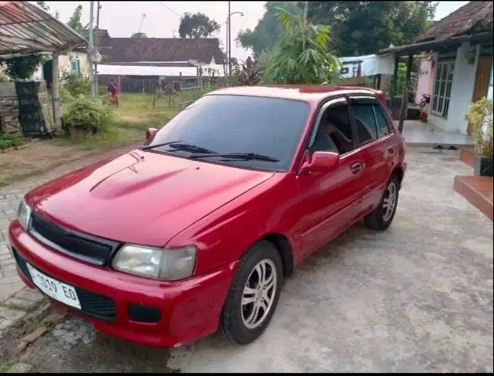 Toyota Starlet 1996 PLat S hari mobil bekas sekoto kediri