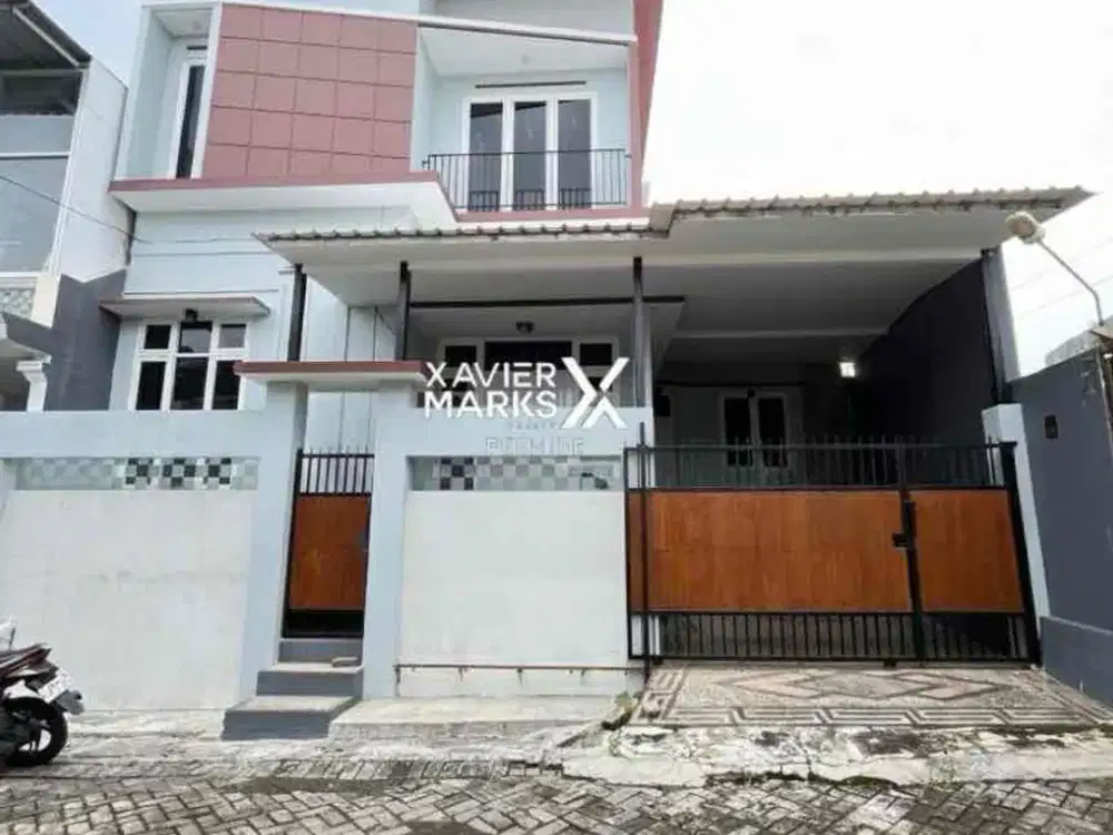 rumah modern minimalis semi furnish dekat kampus umm unisma lowokwaru malang