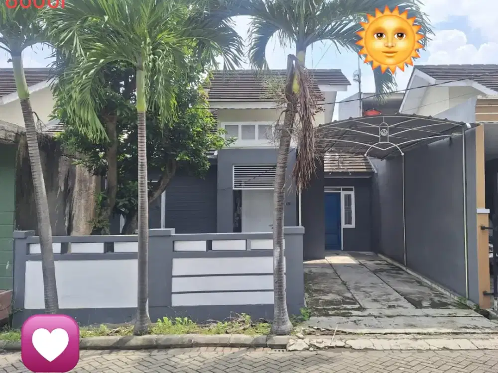 Dijual Rumah di jalan Boulevard Cluster Real Estate di Citra Indah City 8606i