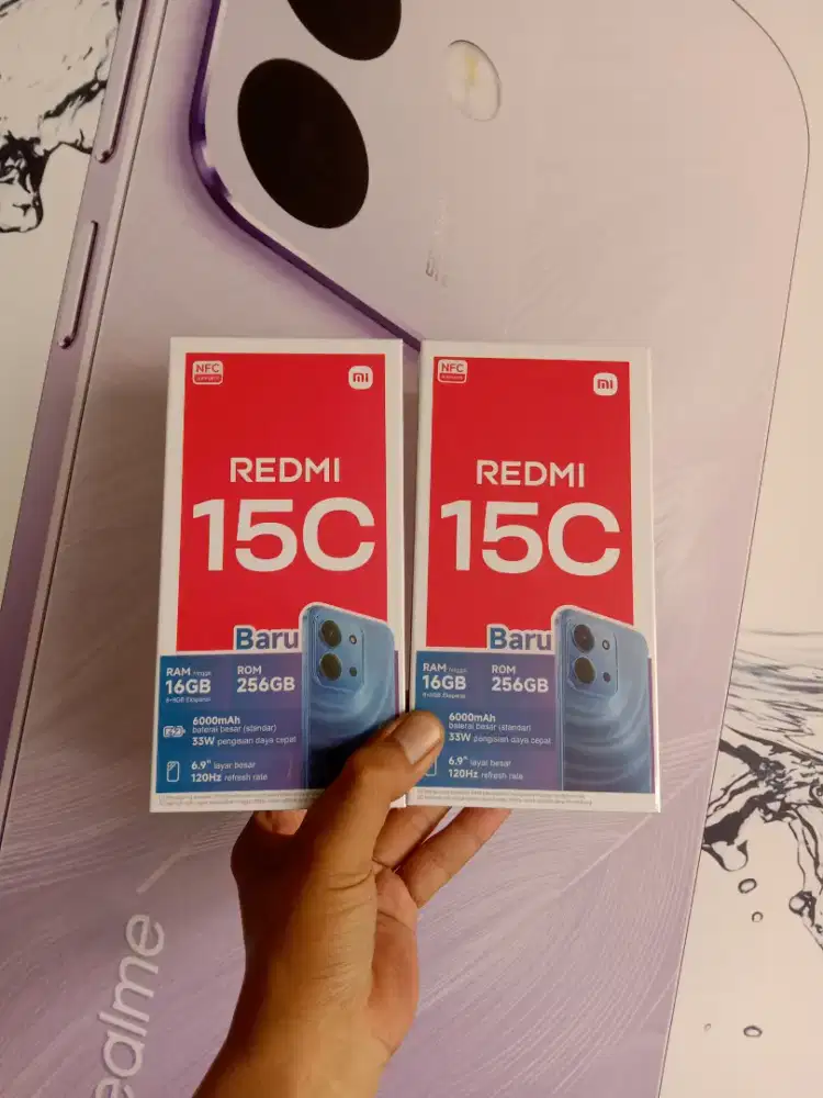 FAST RESPON WA Xiaomi Redmi 15C NFC 8+8/256 Garansi resmi 1thn