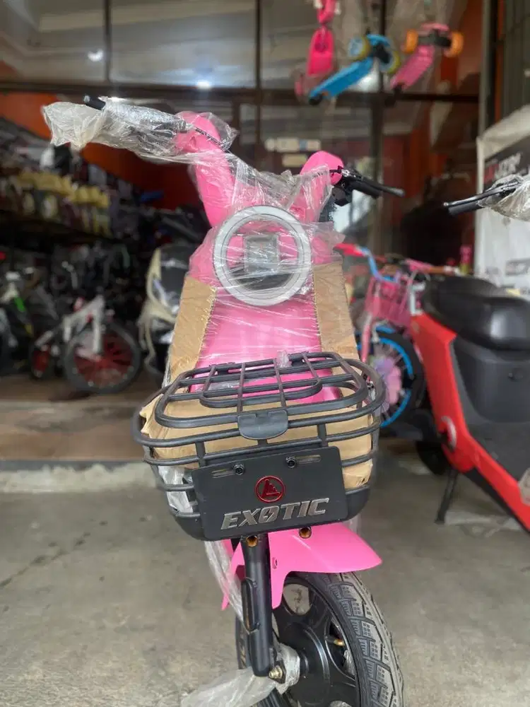 sepedah listrik exotic baru