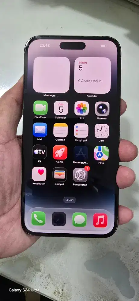 Iphone 14 promax 1TB resmi ibox second mulus komplit