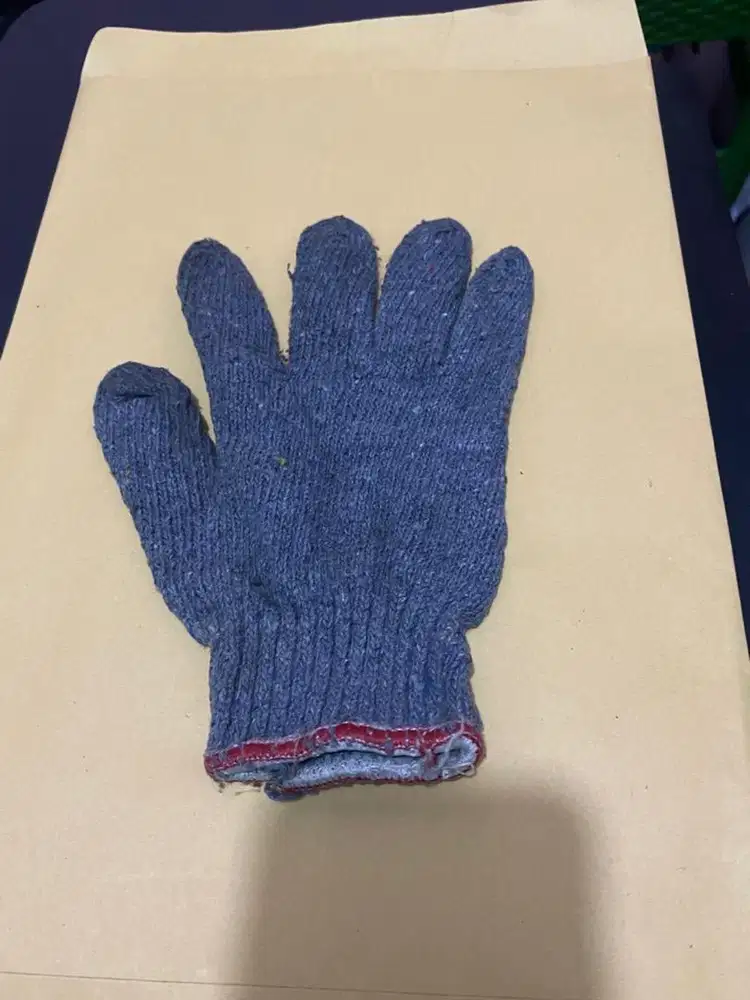 Sarung tangan (benang 6) abu2 perlusin