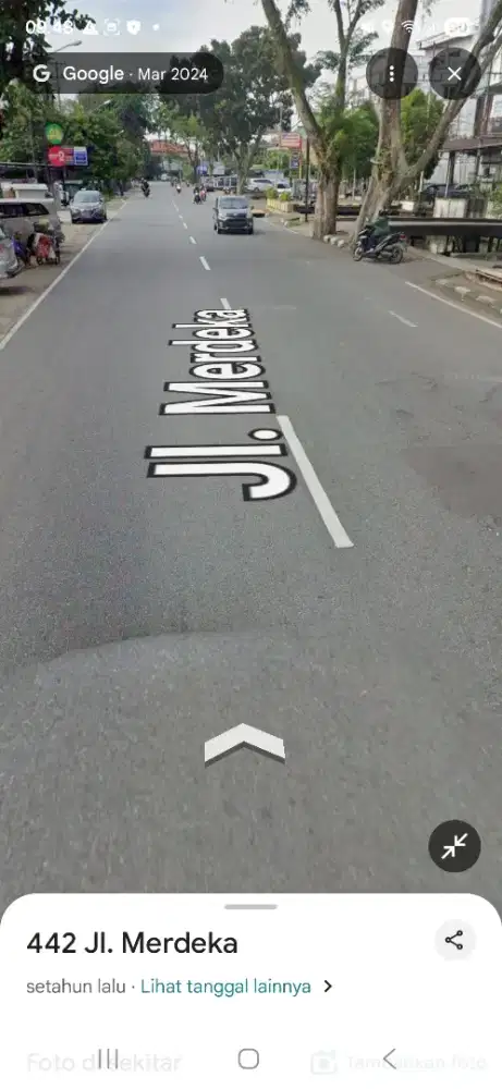 Tanah tepi jalan merdeka barat pontianak